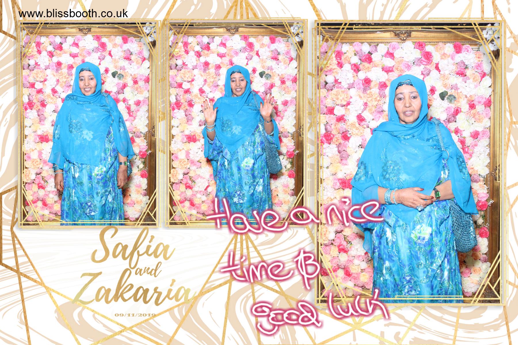Safia & Zakaria | View more photos from the event at gallery.blissbooth.co.uk/u/BlissBooth/Safia-Zakaria